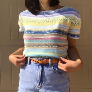 ✨SOLD✨Multicolored Talbots Blouse